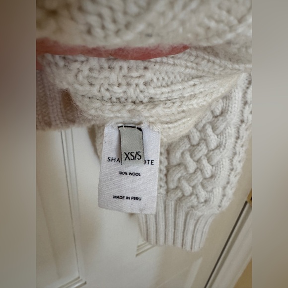 SHAINA MOTE wool fisherman sweater XS/S - Picture 6 of 6